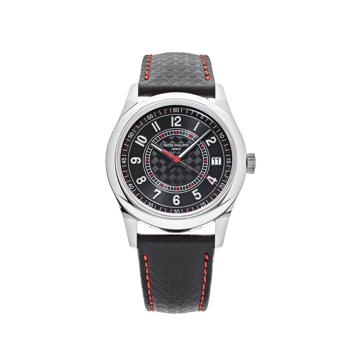 Patek Philippe Calatrava 6007G-010 White Gold Red Accents - View 13