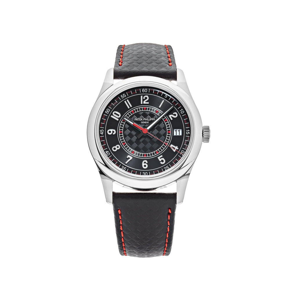 Patek Philippe Calatrava 6007G-010 White Gold Red Accents - View 13