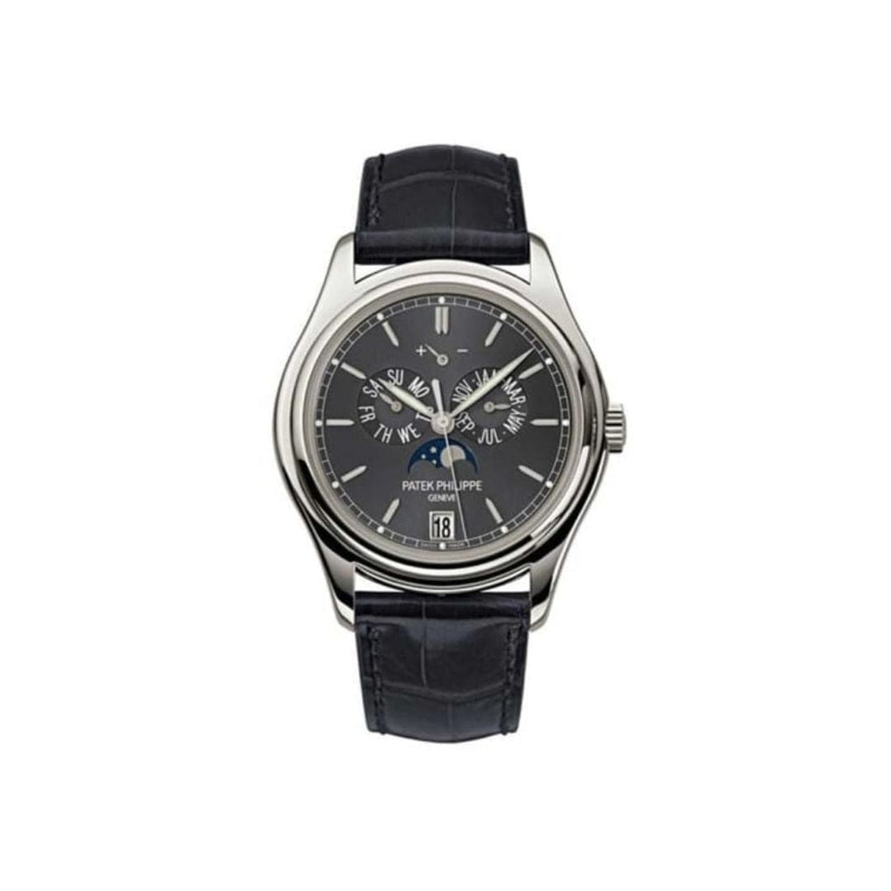 Patek Philippe Complications 5146P-001 Annual Calendar Platinum Grey Dial (2017) - View 6