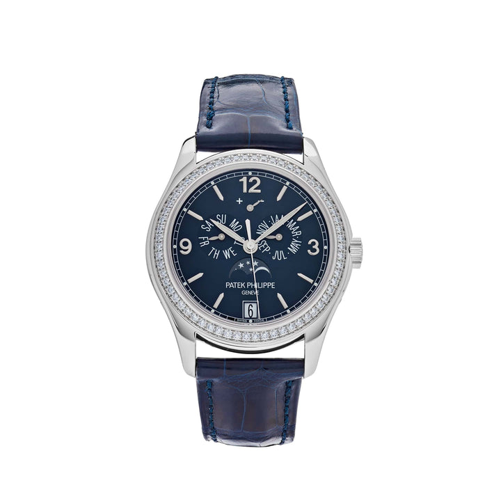 Patek Philippe Complications 5147G-001 Diamond Bezel Annual Calendar Moon Phases (2023) - View 13