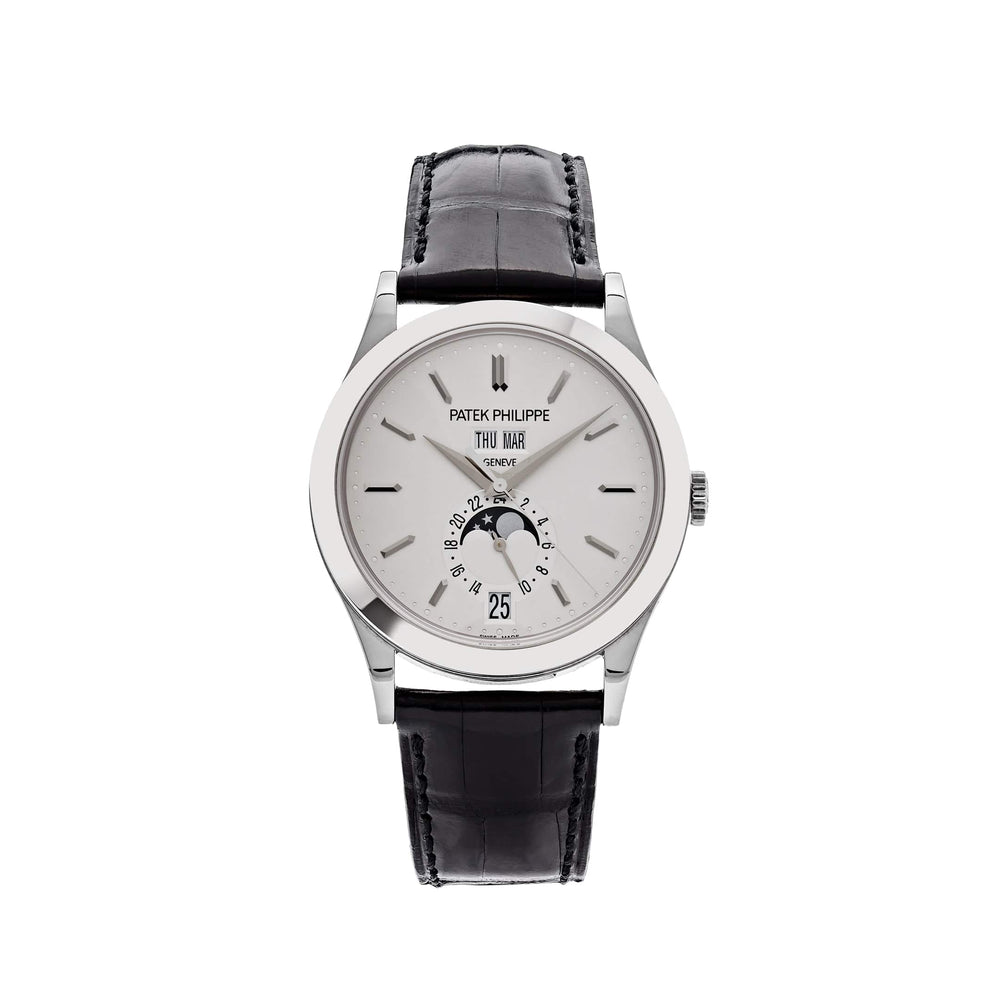Patek Philippe Complications 5396G-011 Annual Calendar Moon Phases White Gold (2019) - View 13