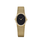 Patek Philippe Ellipse Vintage Yellow Gold Black Onyx Dial Diamond Bezel - View 13