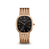 Patek Philippe Golden Ellipse 5738/1R-001 'Ladies' Rose Gold Black Dial