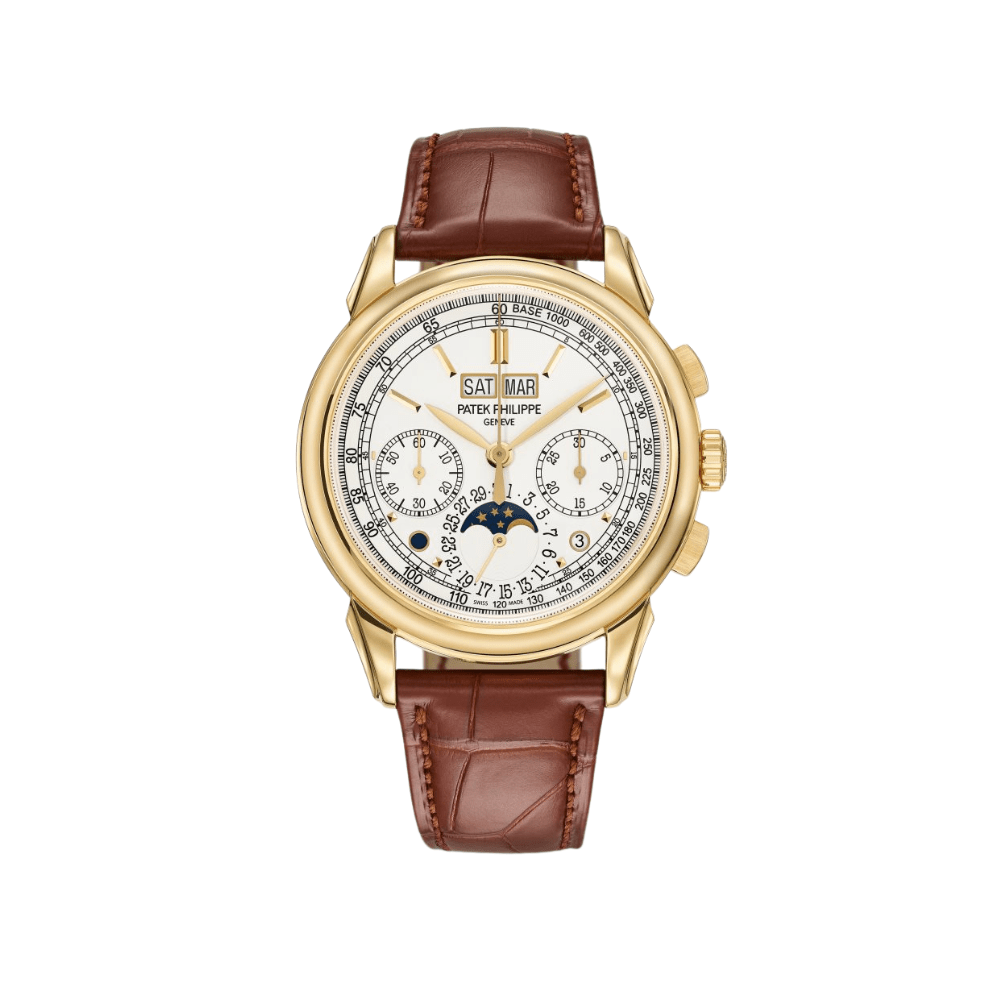 Patek Philippe Grand Complications 5270J-001 Perpetual Chronograph Yellow Gold White Dial - View 6