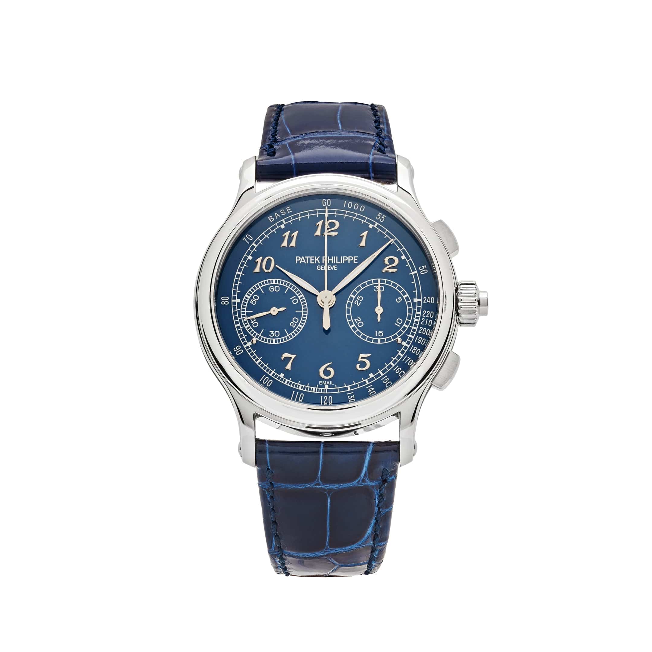 Patek Philippe Grand Complications 5370P-011 Split-Seconds Chronograph Platinum Blue Dial - View 13