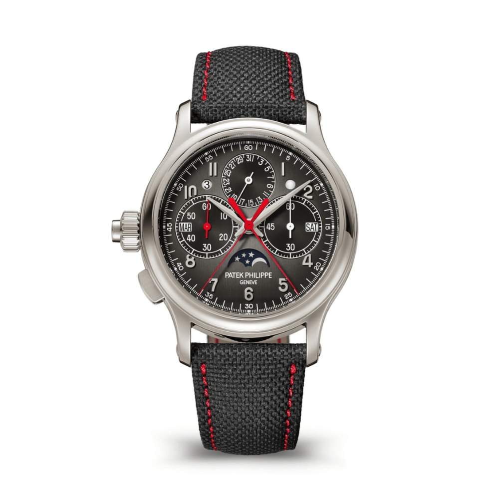 Patek Philippe Grand Complications 5373P-001 Split Seconds Perpetual Calendar 'Lefty' Chronograph Platinum (2023) - View 4