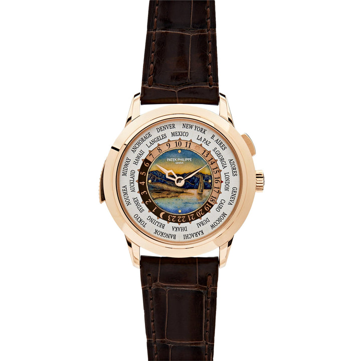 Patek Philippe Grand Complications 5531R-012 Minute Repeater World Time Rose Gold - View 8