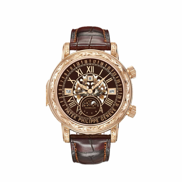 Patek Philippe Grand Complications 6002R-001 Skymoon Tourbillon Rose Gold - View 3