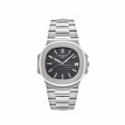 Patek Philippe Nautilus 3711/1G-001 Date White Gold Black Dial - View 8