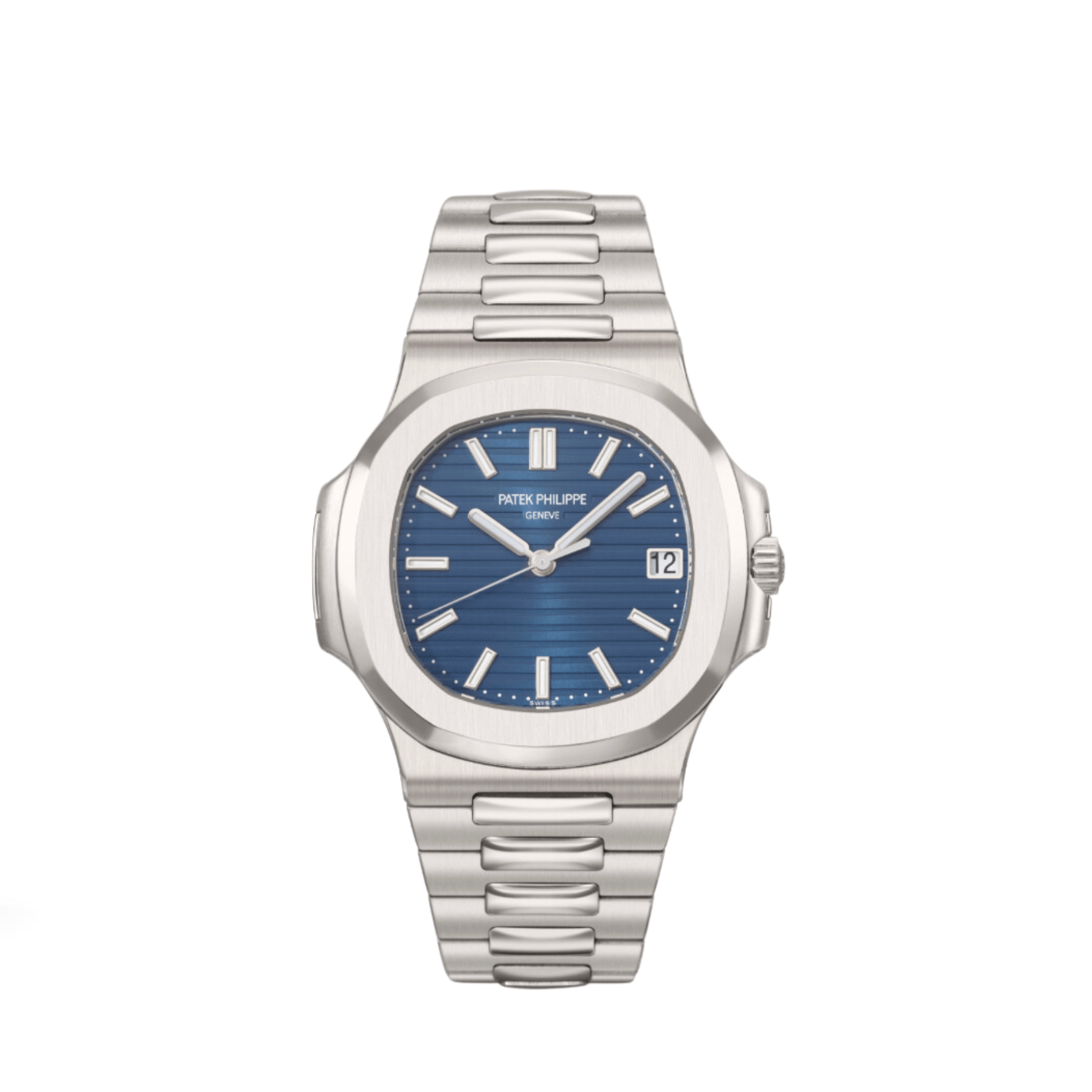Patek Philippe Nautilus 5711/1P-010 Platinum Blue Dial Very Rare - View 2