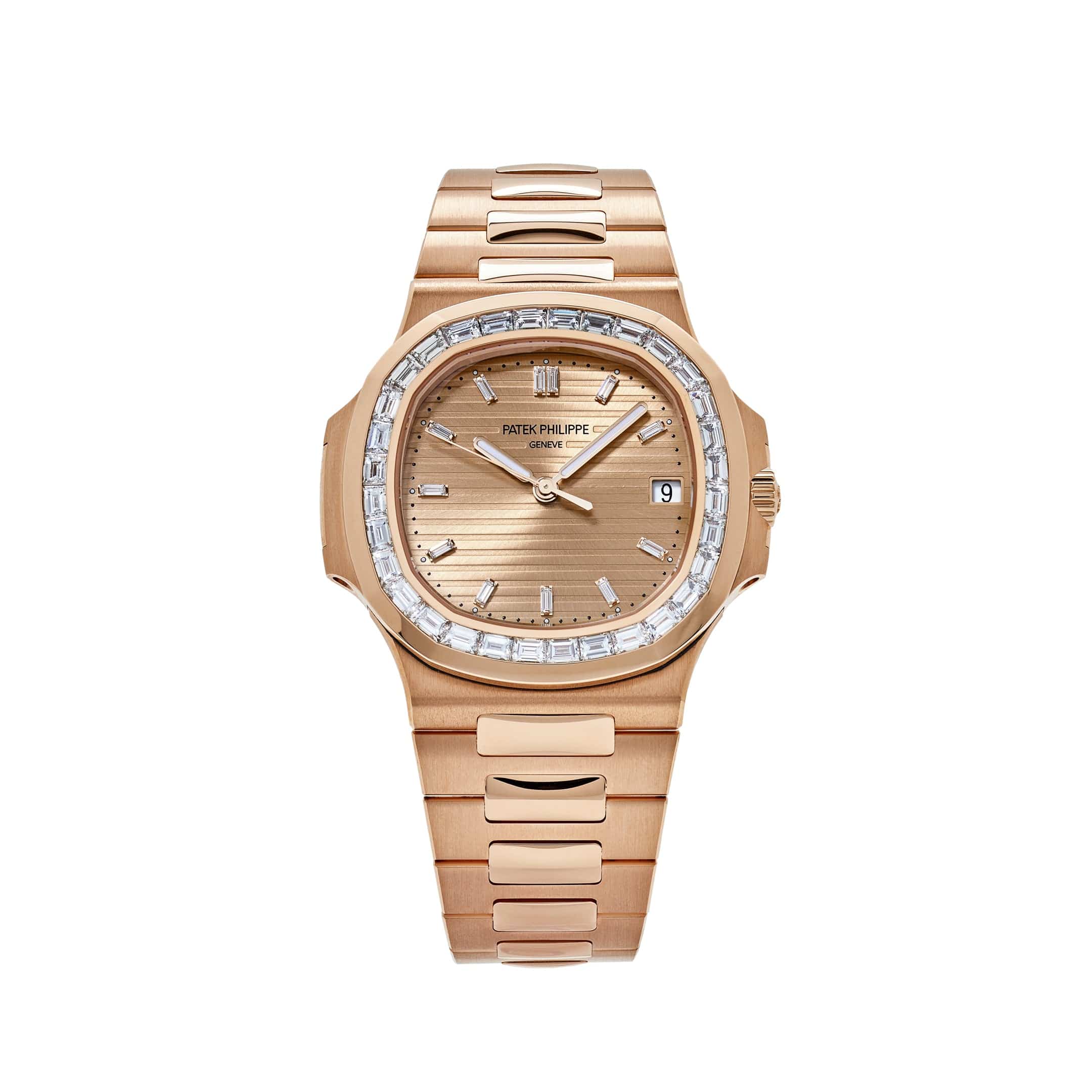 Patek Philippe Nautilus 5723/1R-001 Rose Gold Diamond Bezel (2025) - View 13