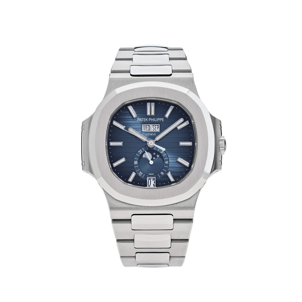 Patek Philippe Nautilus 5726/1A-014 Annual Calendar Stainless Steel Blue Dial (2024) - View 4