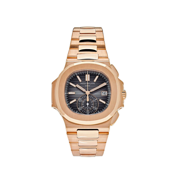 Patek Philippe Nautilus 5980/1R-001 Chronograph Date Rose Gold (2016) - View 3