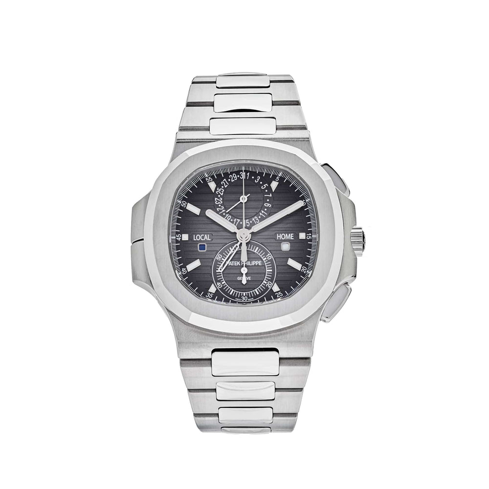Patek Philippe Nautilus 5990/1A-001 'Travel Time' Chronograph Stainless Steel (2018) - View 12