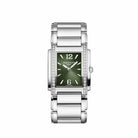 Patek Philippe Twenty-4 4910/1200A-011 'Ladies' Stainless Steel Green Diamond Dial Quartz - View 13