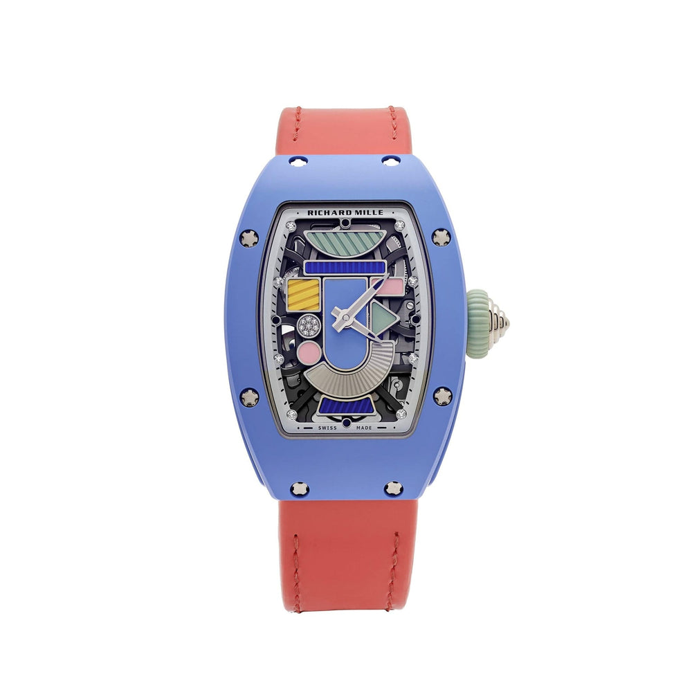 Richard Mille RM 07-01 'Ladies' Coloured Ceramics Powder Blue Ceramic Limited Edition - View 9