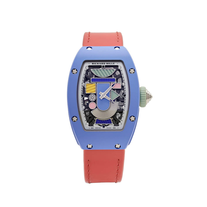 Richard Mille RM 07-01 'Ladies' Coloured Ceramics Powder Blue Ceramic Limited Edition - View 9
