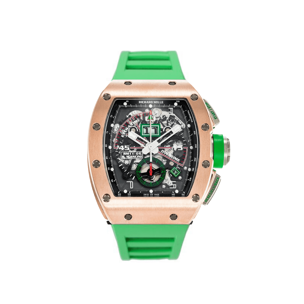 Richard Mille RM 011-01 Robert Mancini Chronograph Flyback Rose Gold - View 8
