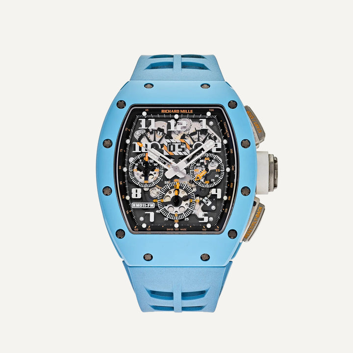 Richard Mille RM 011 Baby Blue Ceramic Felipe Massa Last Edition - View 10
