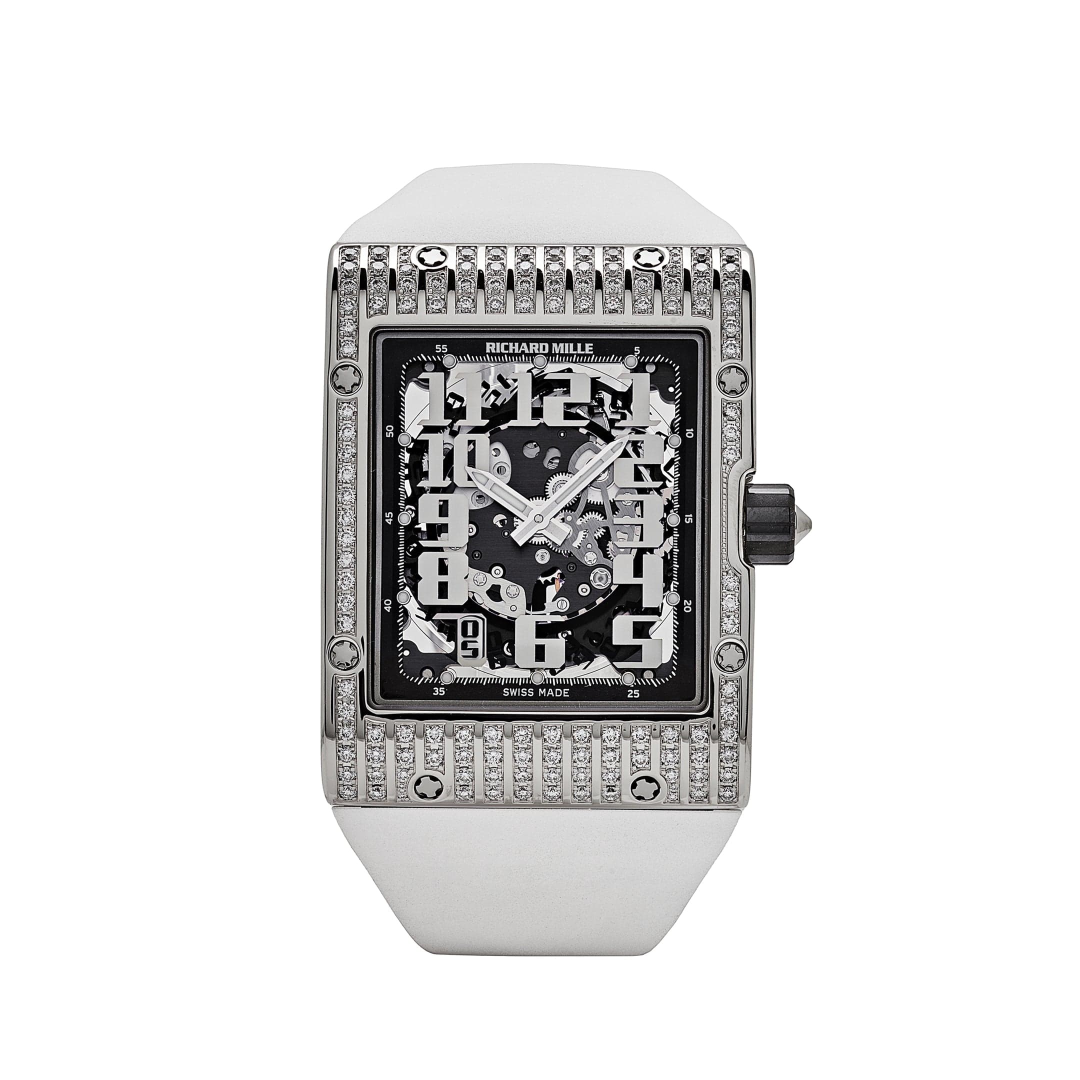 Richard Mille RM 016 'Extra Flat' White Gold Diamond Set (2023) - View 12