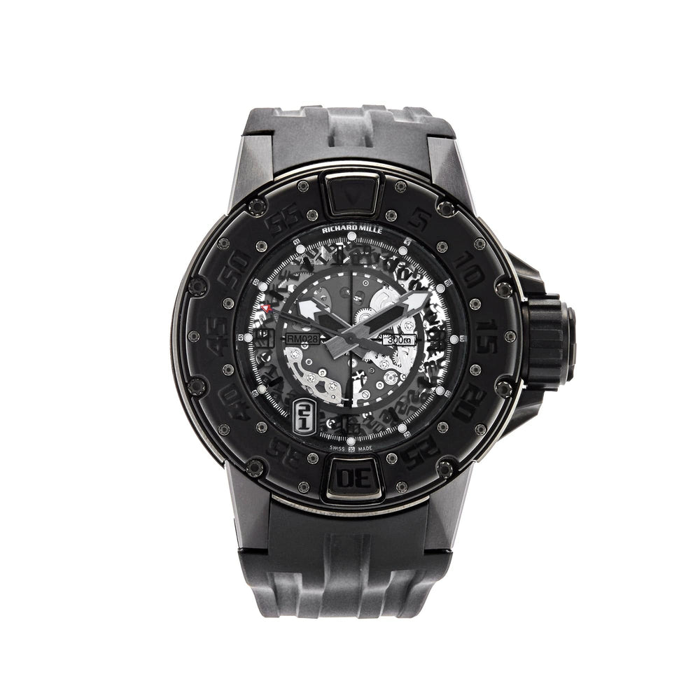 Richard Mille RM 028 'Boutique Special' Black DLC-Titanium Limited Edition - View 4