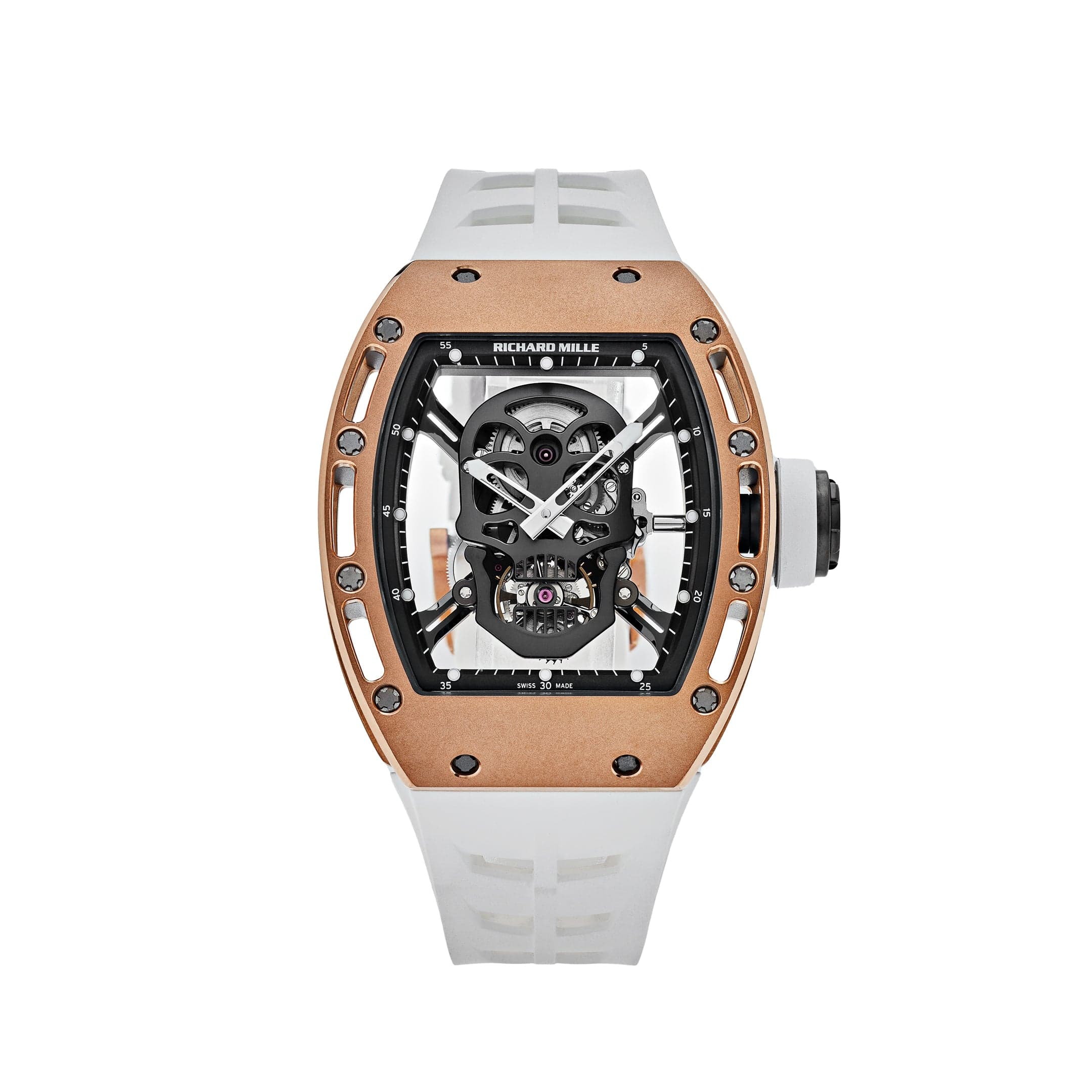 Richard Mille RM 052 'Skull' Tourbillon Rose Gold - View 4