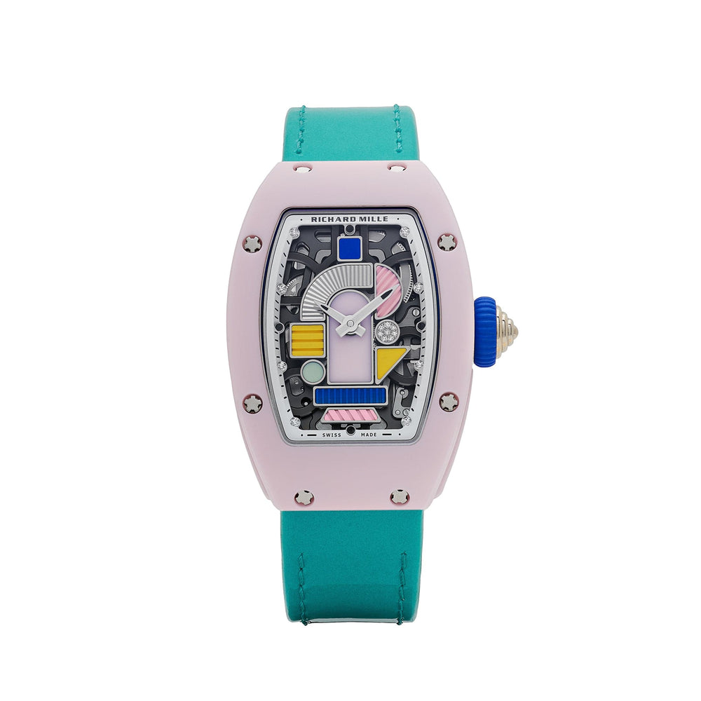 Richard Mille RM 07-01 'Ladies' Coloured Ceramics Blush Pink Limited Edition - View 12