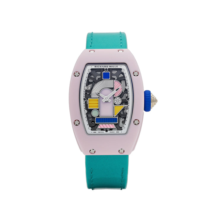 Richard Mille RM 07-01 'Ladies' Coloured Ceramics Blush Pink Limited Edition - View 12