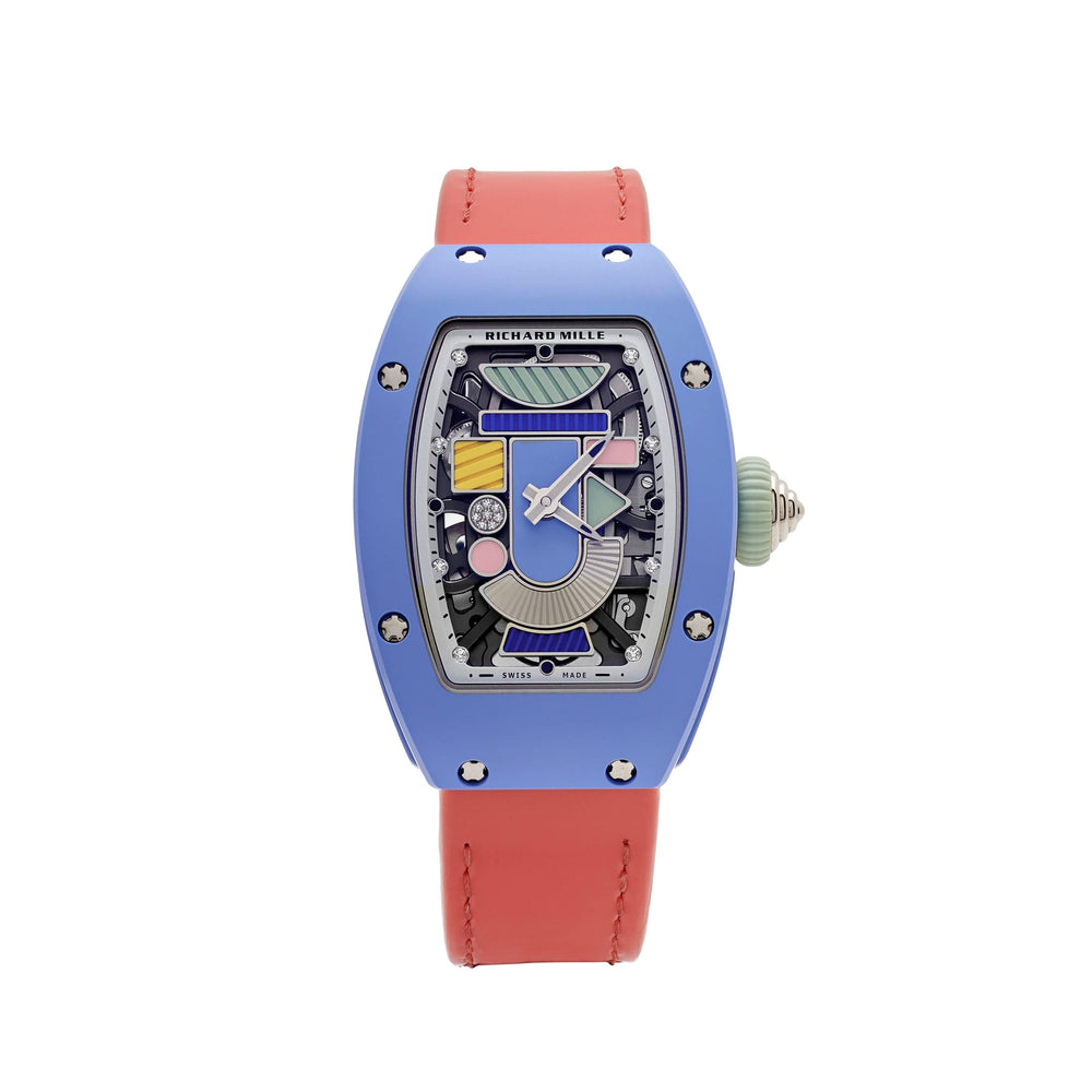Richard Mille RM 07-01 'Ladies' Coloured Ceramics Powder Blue Ceramic Limited Edition - View 13