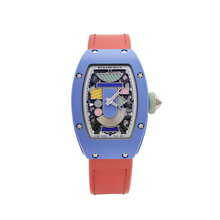 Richard Mille RM 07-01 'Ladies' Coloured Ceramics Powder Blue Ceramic Limited Edition - View 13