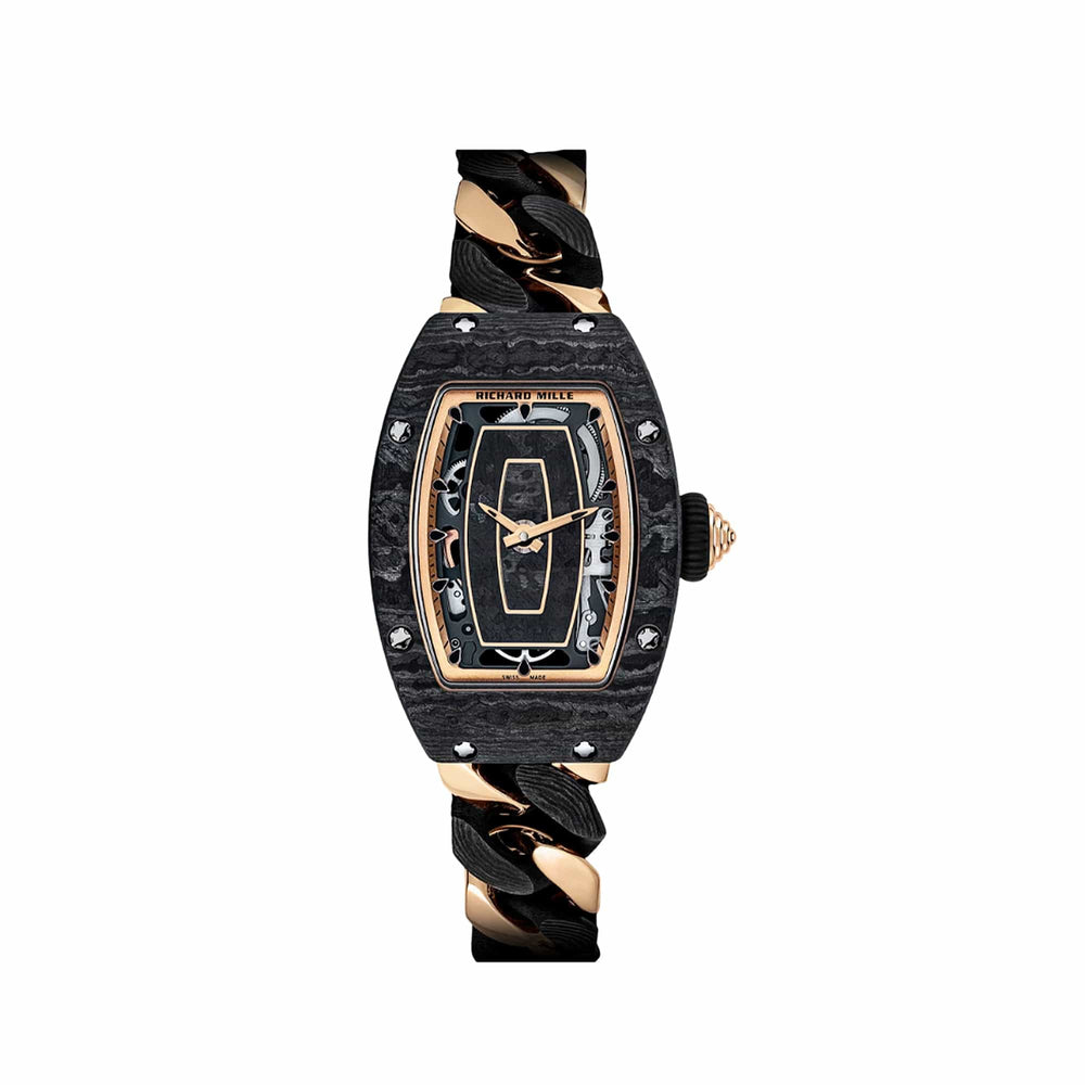 Richard Mille RM 07-01 Ladies' Carbon TPT & Rose Gold - View 2