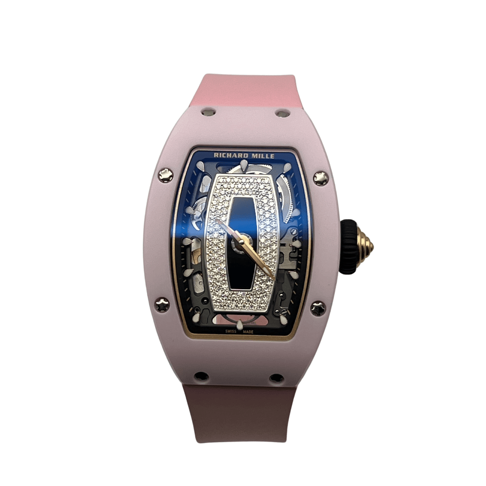 Richard Mille RM 07-01 Ladies' Pink Ceramic & White Gold - View 4