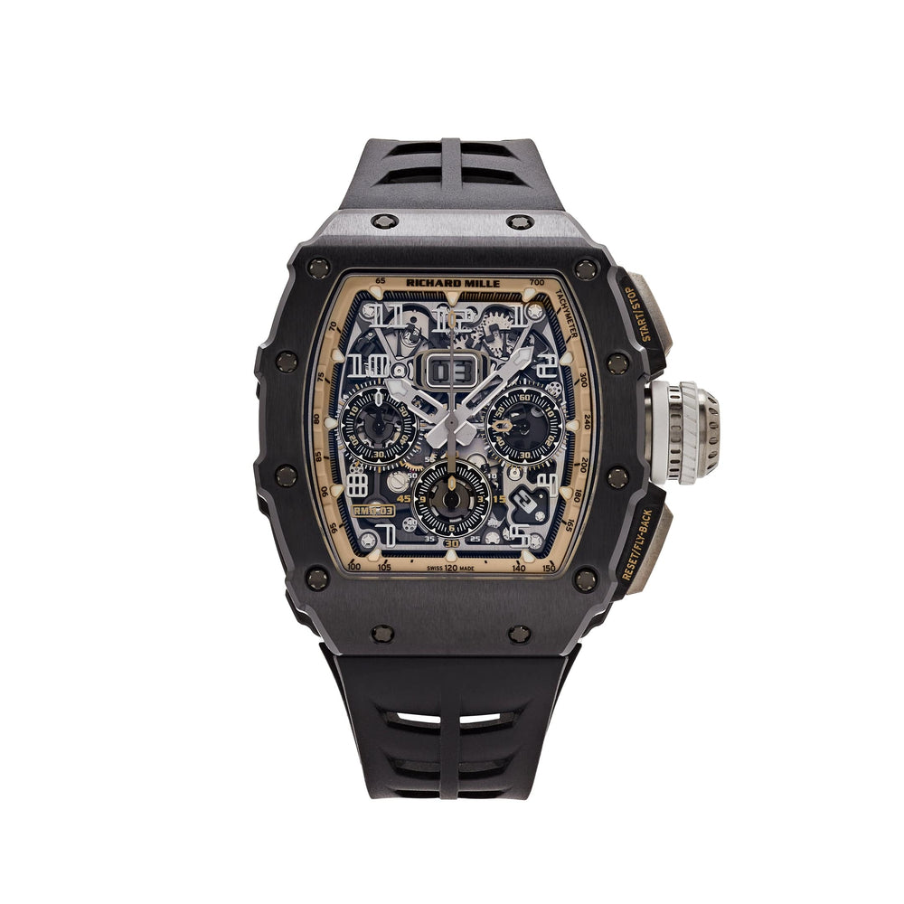 Richard Mille RM 11-03 'Last Black Edition' Automatic Flyback Chronograph Black Ceramic - View 12