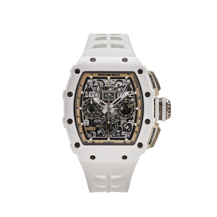 Richard Mille RM 11-03 'Last White Edition' Automatic Flyback Chronograph White Ceramic - View 12