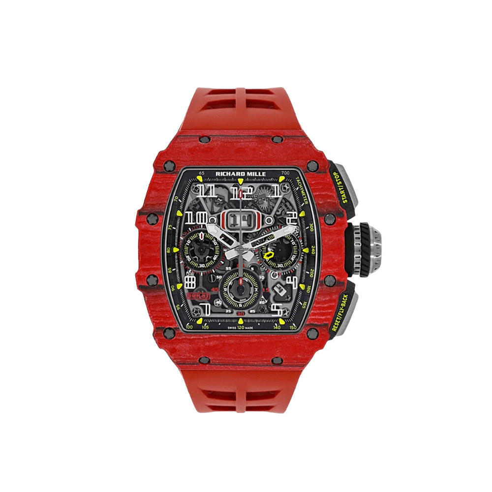 Richard Mille RM 11-03 Automatic Flyback Chronograph Red Quartz TPT NTPT - View 8