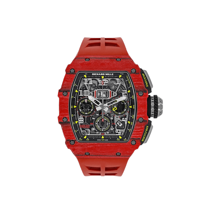 Richard Mille RM 11-03 Automatic Flyback Chronograph Red Quartz TPT NTPT - View 8