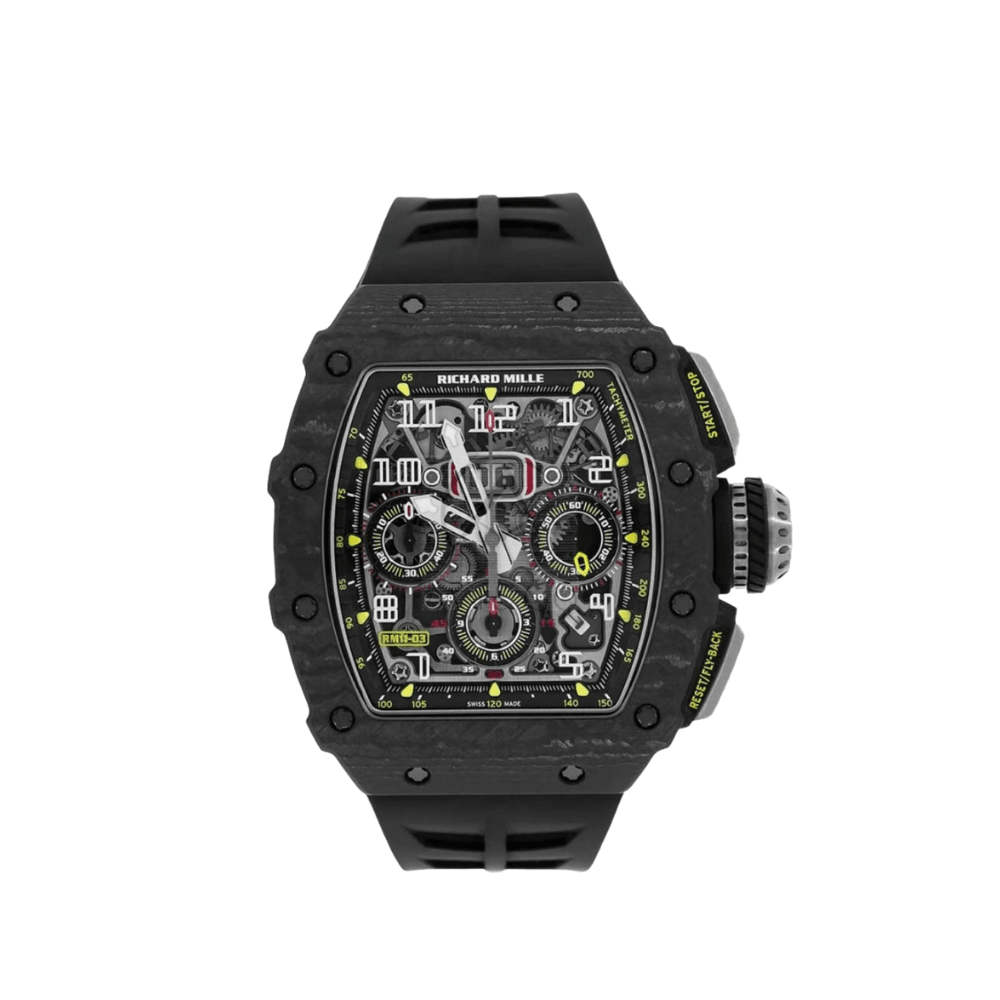 Richard Mille RM 11-03 Black Carbon TPT Quartz Flyback Chronograph Limited Edition - View 2