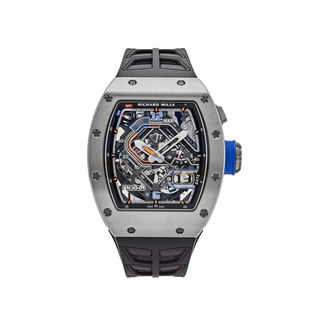Richard Mille RM 30-01 Declutchable Rotor Titanium Skeleton Dial - View 12