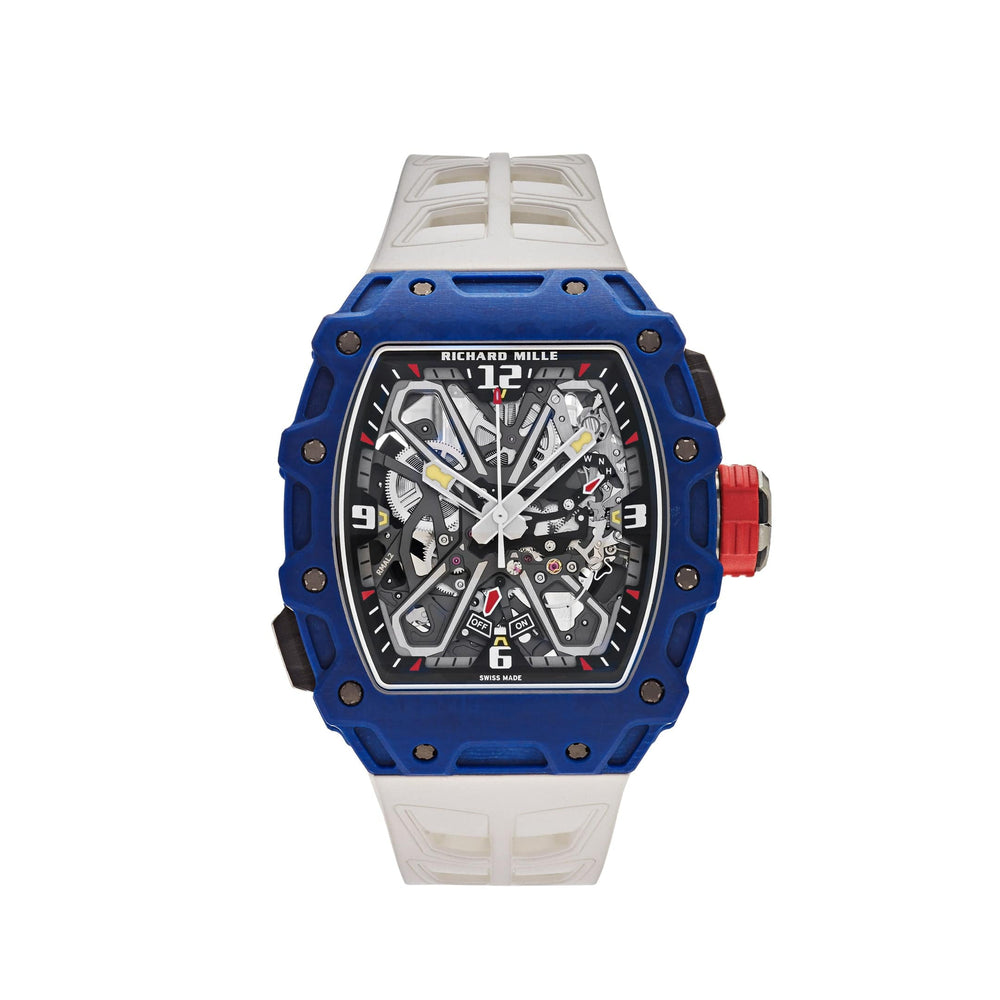 Richard Mille RM 35-03 'Rafael Nadal' Automatic Winding Blue Carbon - View 4