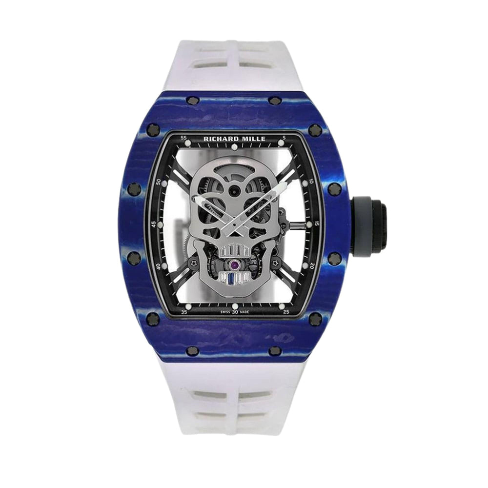 Richard Mille RM 52-01 'Skull' Blue Quartz TPT Limited Edition - View 2