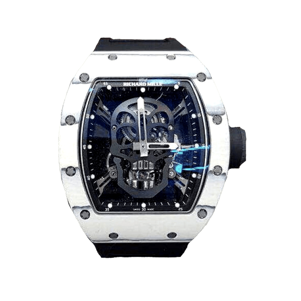 Richard Mille RM 52-01 'Skull' White Quartz TPT - View 2