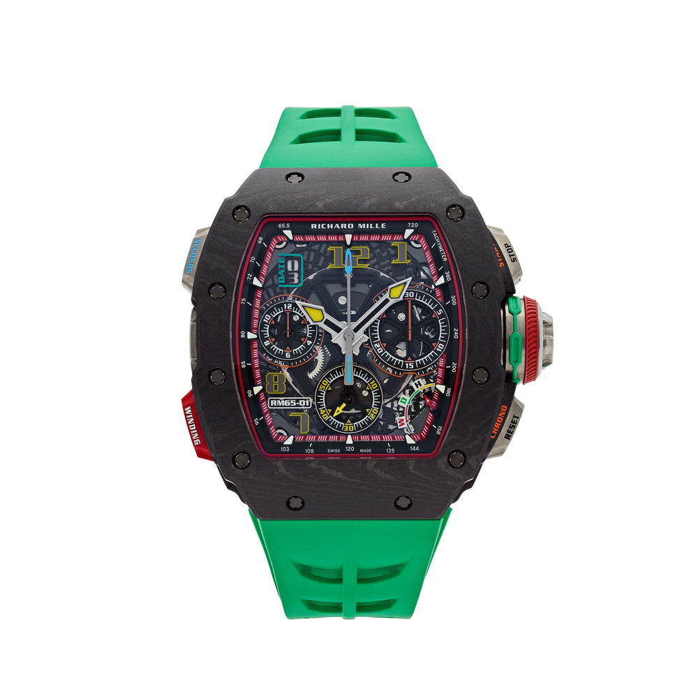 Richard Mille RM 65-01 Automatic Chronograph Carbon - View 12