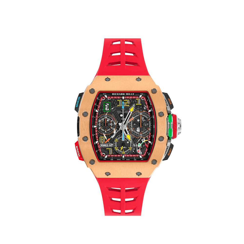 Richard Mille RM 65-01 Automatic Chronograph Full Rose Gold (2022) - View 2
