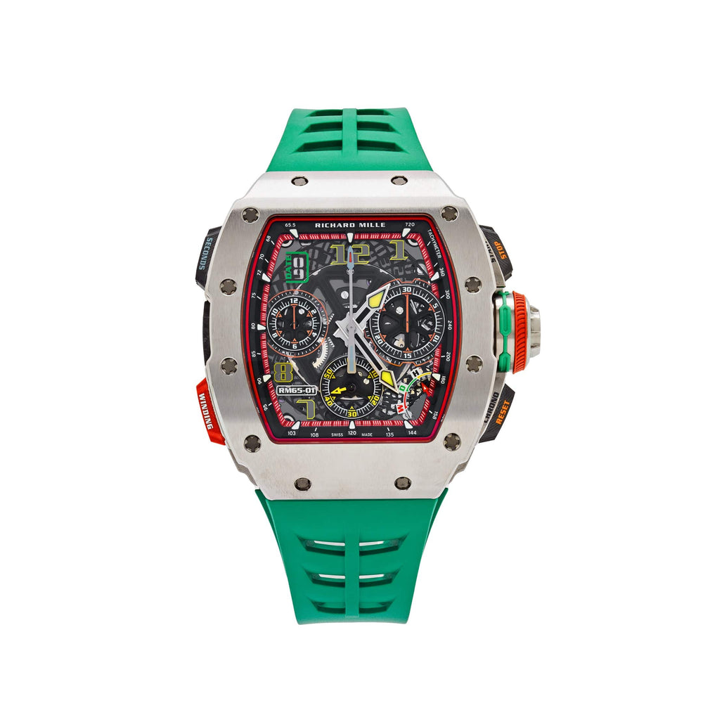 Richard Mille RM 65-01 Automatic Split-Seconds Chronograph Titanium (2022) - View 14