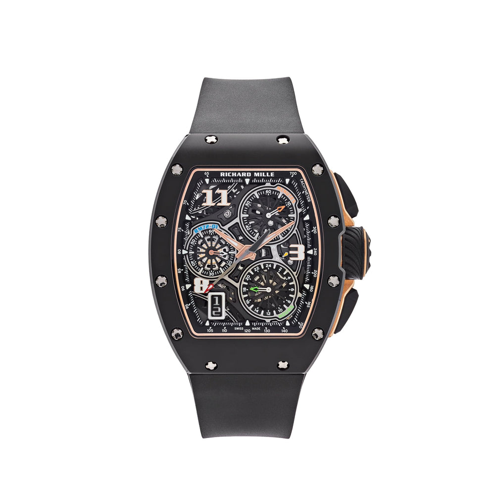 Richard Mille RM 72-01 Lifestyle In-House Chronograph Black Ceramic - View 12