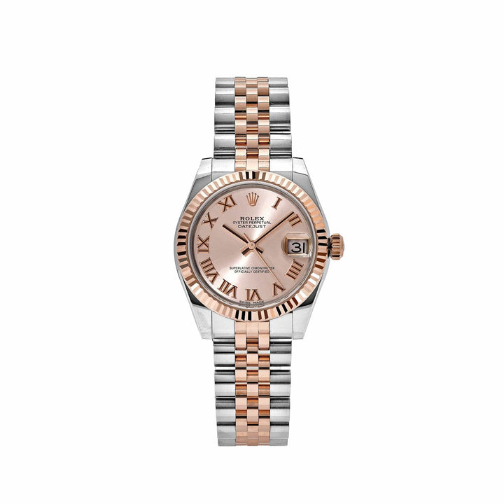 Rolex Datejust 178271 'Ladies' Rose Gold Stainless Steel Sundust Dial - View 6