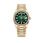 Rolex Day-Date 128238 Yellow Gold Green Ombré Diamond Dial (2020) - View 11