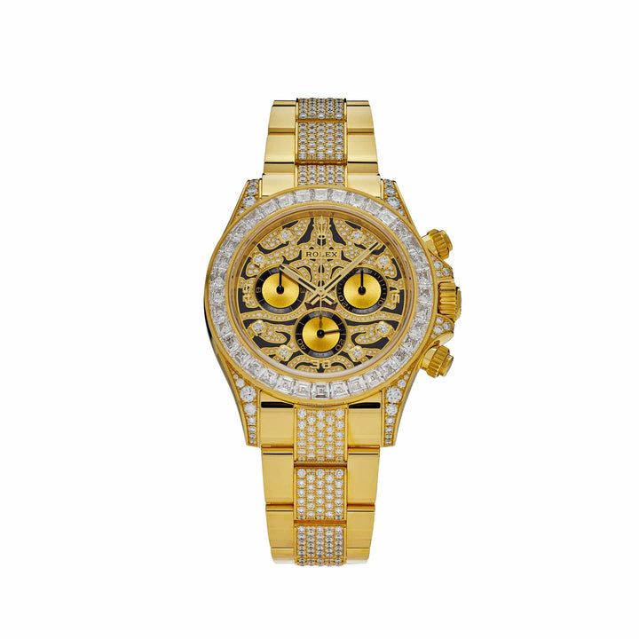 Rolex Daytona 'Ojo de Tigre' 116598TBR Oro Amarillo con Diamantes