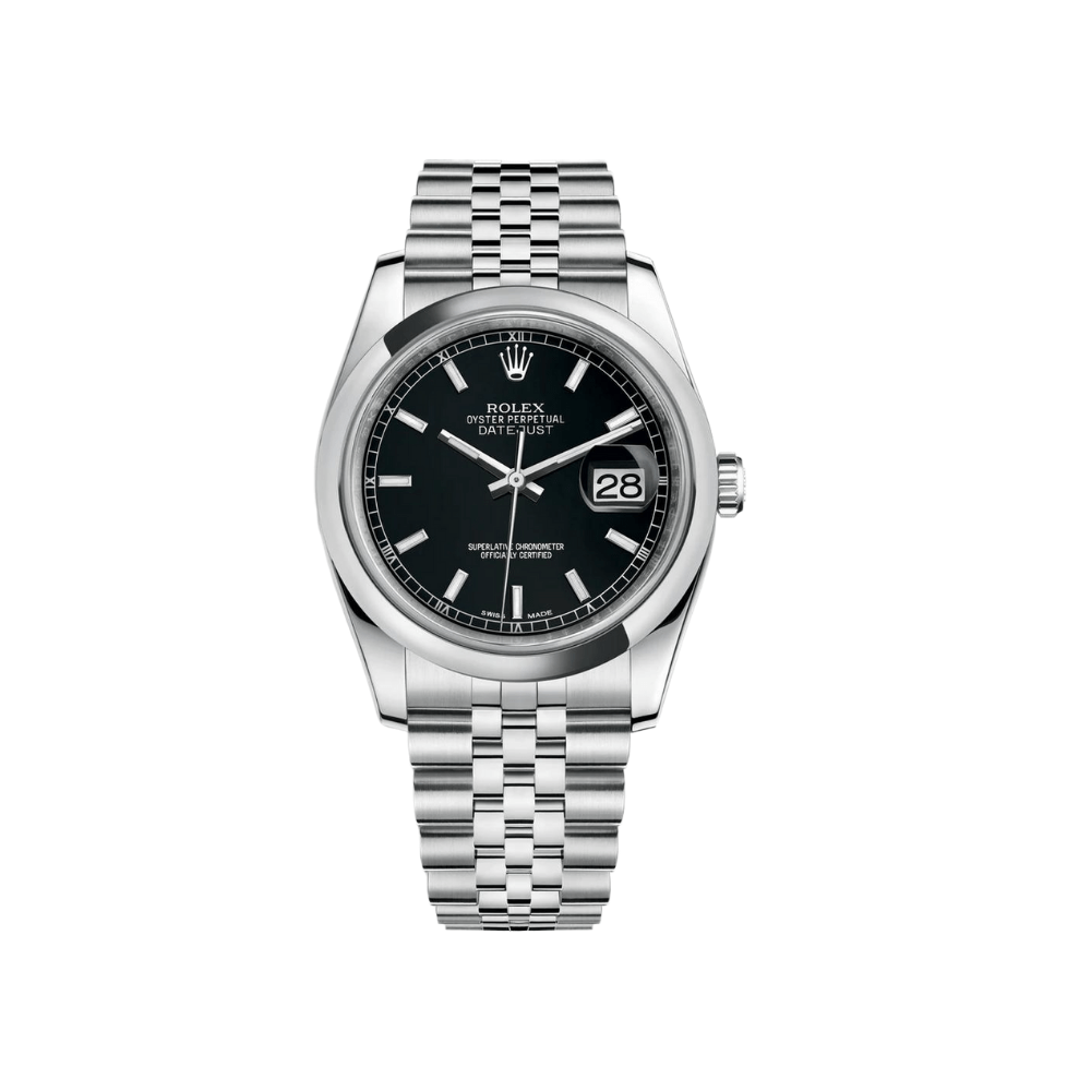 Rolex Datejust 116200 Stainless Steel Black Dial - View 2