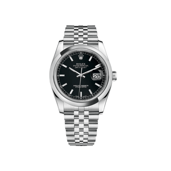 Rolex Datejust 116200 Stainless Steel Black Dial - View 2